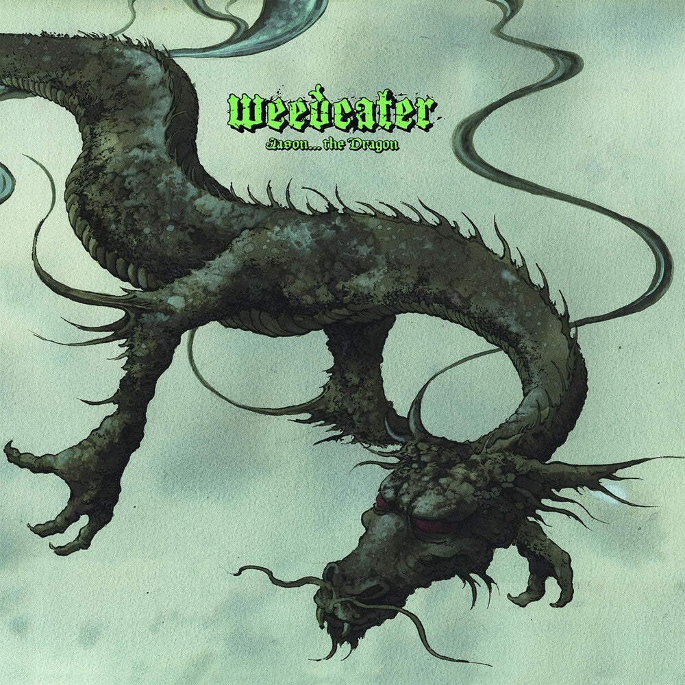 the album cover for Weedeater - Jason the Dragon