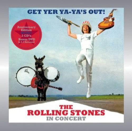 the album cover for The Rolling Stones - Get Yer Ya-Ya's Out: Rolling Stones in Concert