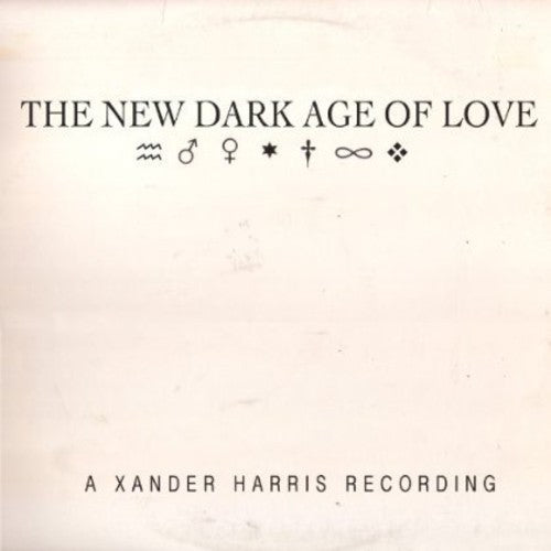 the album cover for Xander Harris - New Dark Age of Love