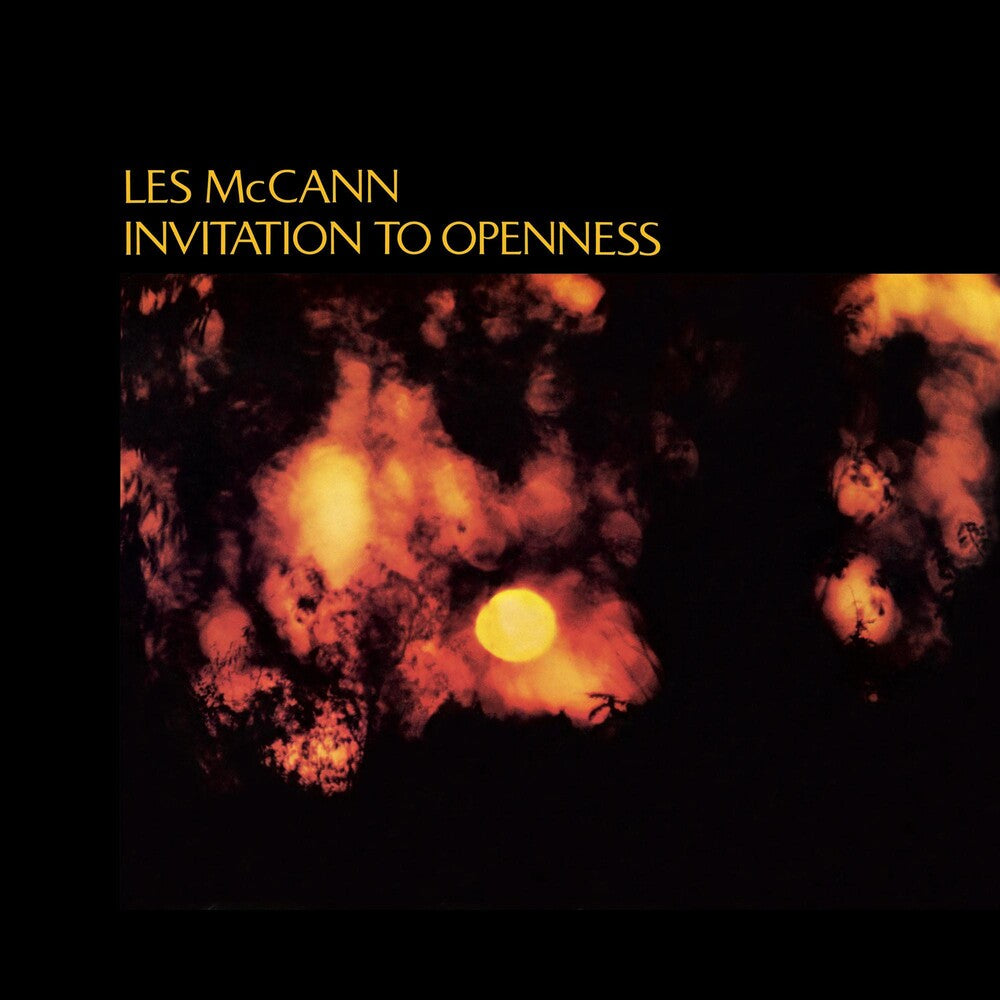 the album cover for Les McCann - Invitation to Openness