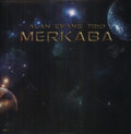 the album cover for Alan Evans Trio - Merkaba