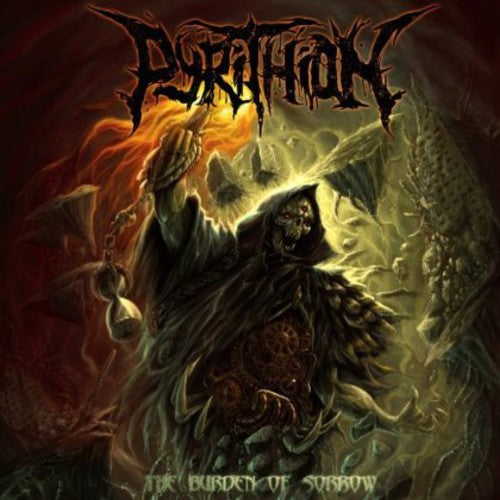 the album cover for Pyrithion - The Burden Of Sorrow