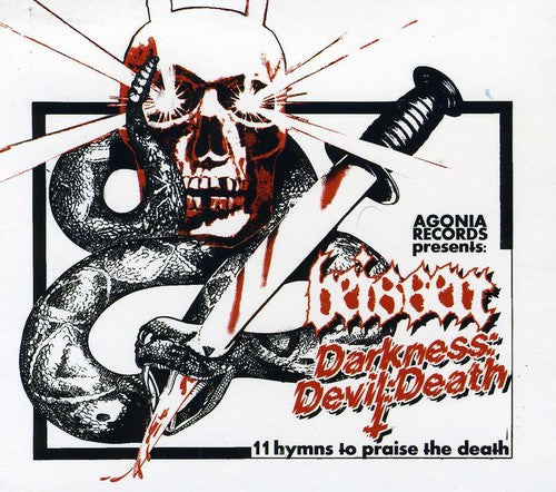 the album cover for Beissert - Darkness: Devil: Death