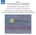the album cover for Vittorio Ceccanti - Strathclyde Concerto No 2 for Cello & Orchestra