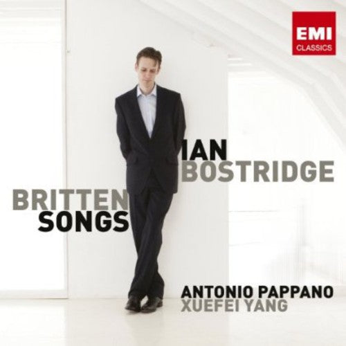 the album cover for IAN BOSTRIDGE - Britten Songs