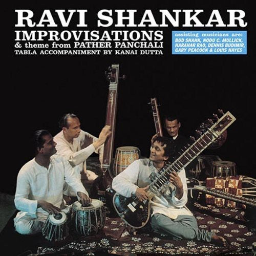 the album cover for Ravi Shankar - Improvisations