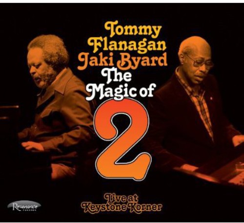 the album cover for Tommy Flanagan & Jaki Byard - The Magic Of 2: Live At Keystone Korner