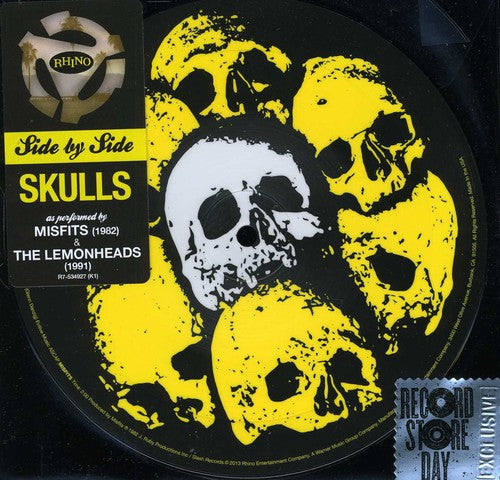 the album cover for Unknown Artist - Side By Side: Skulls