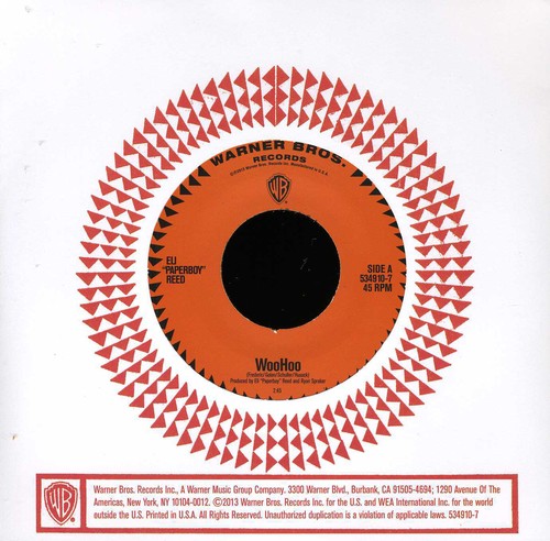 the album cover for Eli 'Paperboy' Reed - Woohoo [Vinyl Single]