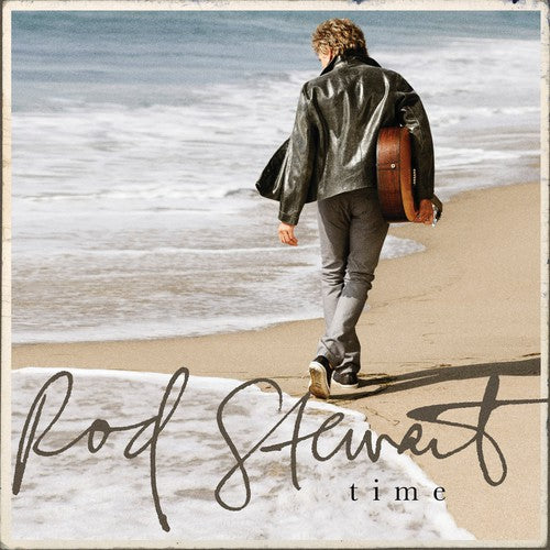 the album cover for Rod Stewart - Time