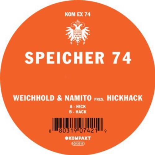 the album cover for Weichhold - Speicher 74