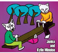 the album cover for Kylie Minoise /Junko - Nature