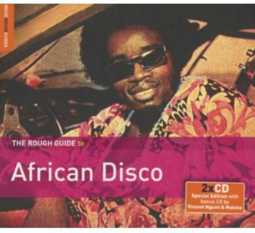 the album cover for Rough Guide To African Disco - The Rough Guide To African Disco