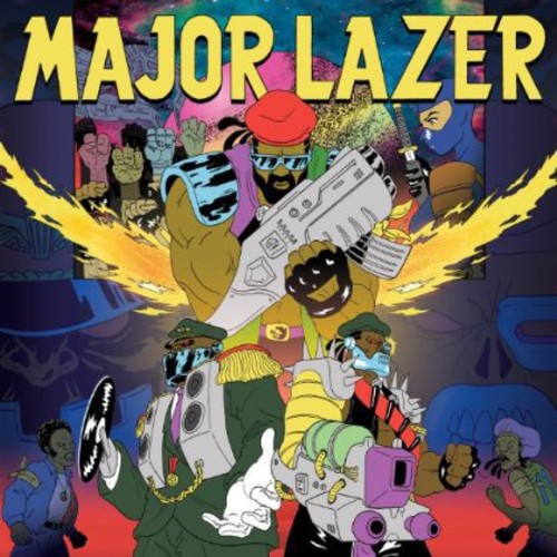 the album cover for Major Lazer - Free The Universe