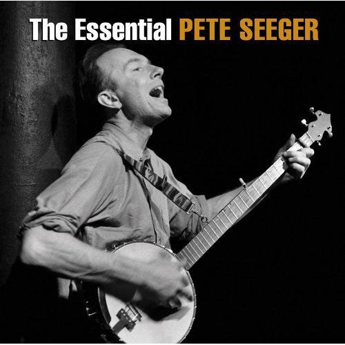 the album cover for Pete Seeger - The Essential Pete Seeger