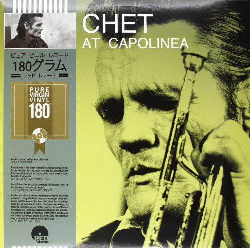 the album cover for Chet Baker - At Capolinea [Import]