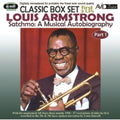 the album cover for Louis Armstrong - Satchmo: A Musical Autobiography, Vol. 1