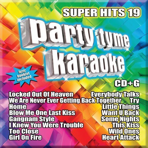 the album cover for Party Tyme Karaoke - Party Tyme Karaoke: Super Hits 19