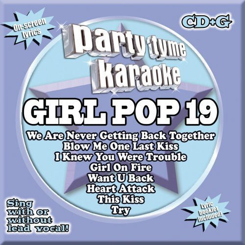 the album cover for Party Tyme Karaoke - Party Tyme Karaoke: Girl Pop 19
