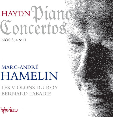 the album cover for Haydn / Hamelin / Labadie - Piano Concertos 3 4 & 11
