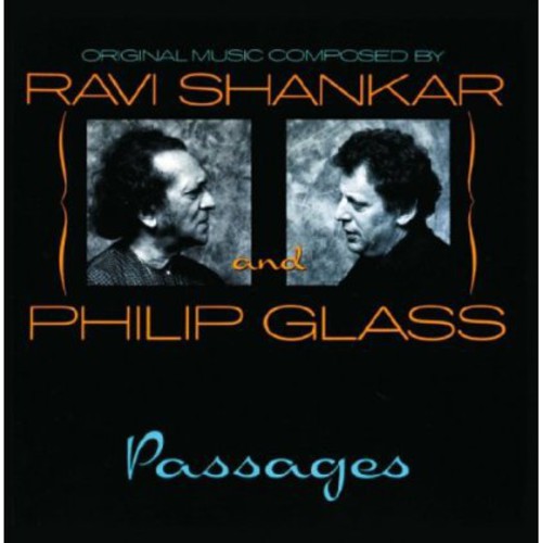 the album cover for Ravi Shankar / Glass,Philip - Passages [Import]