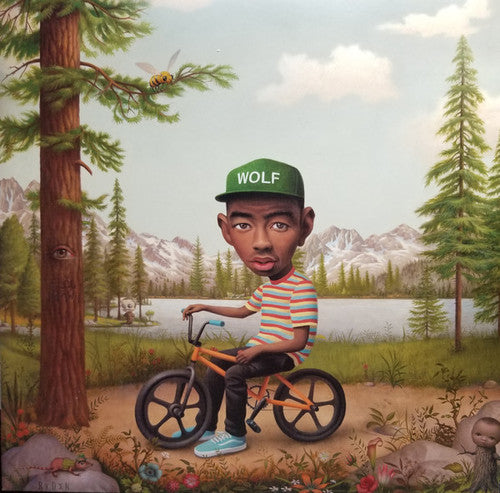 the album cover for Tyler, The Creator - Wolf