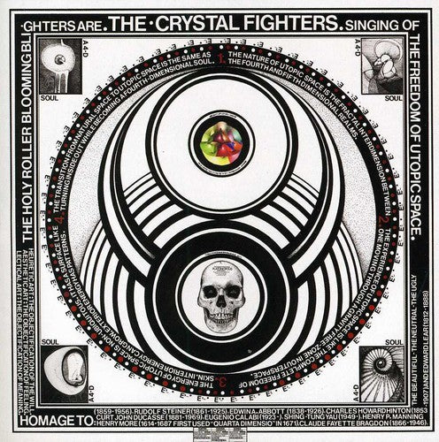 the album cover for Crystal Fighters - Cave Rave