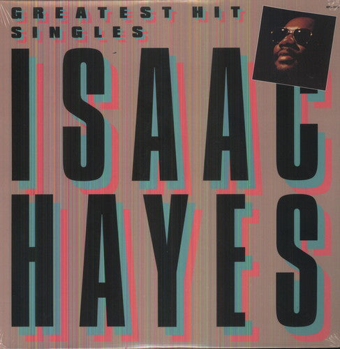 the album cover for Isaac Hayes - Greatest Hit Singles