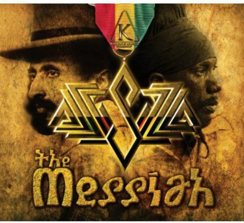 the album cover for Sizzla - The Messiah