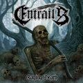 the album cover for Entrails - Raging Death