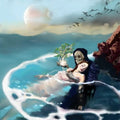 the album cover for Tea Leaf Green - In The Wake