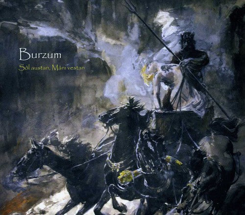 the album cover for Burzum - Sol Austan*Mani Vestan (Digi-Pak) [Import]