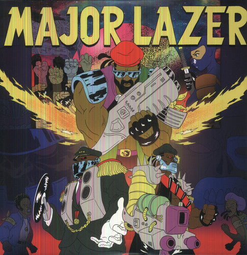 the album cover for Major Lazer - Free the Universe [Vinyl]