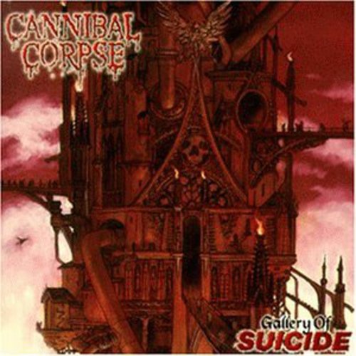 the album cover for Cannibal Corpse - Gallery of Suicide
