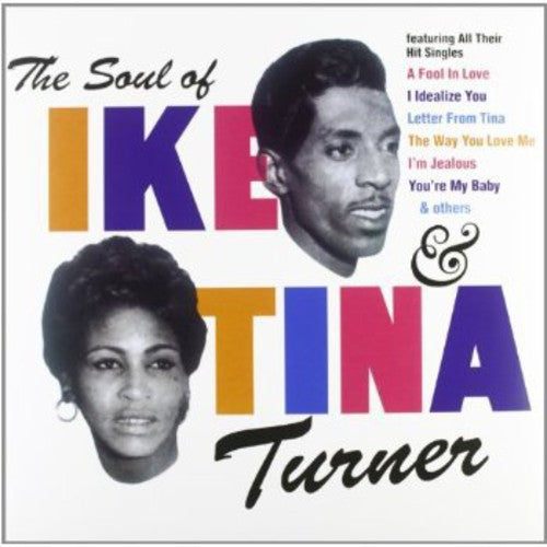 the album cover for Ike Turner & Tina - Soul of Ike & Tina