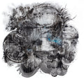 the album cover for Lubomyr Melnyk - Corollaries