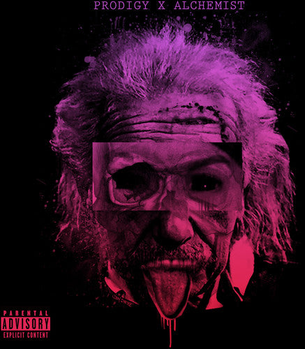 the album cover for Prodigy & Alchemist - Albert Einstein