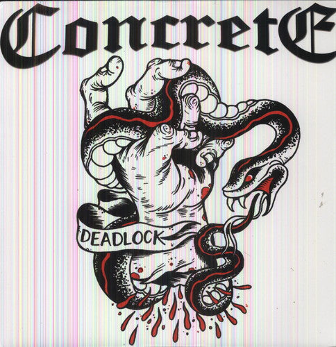 the album cover for Concrete - Deadlock