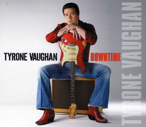 the album cover for Tyrone Vaughan - Downtime