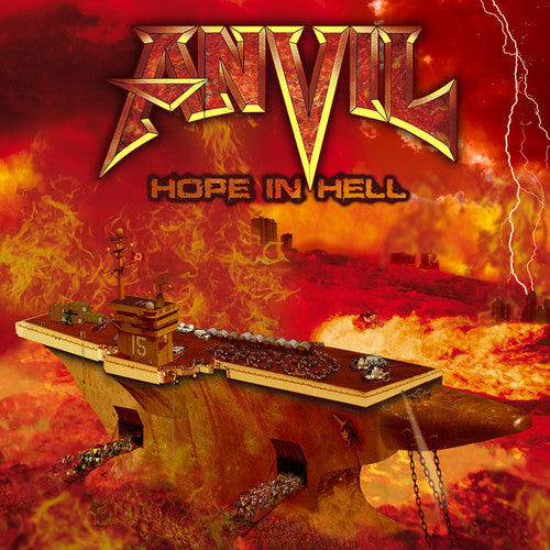 the album cover for Anvil - Hope in Hell