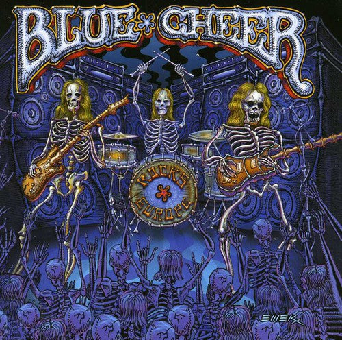 the album cover for Blue Cheer - Rocks Europe