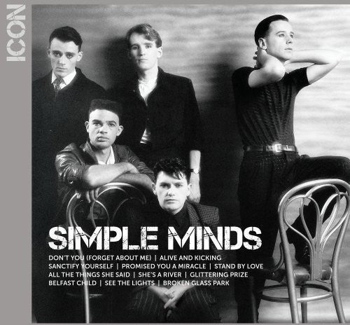 the album cover for Simple Minds - Icon
