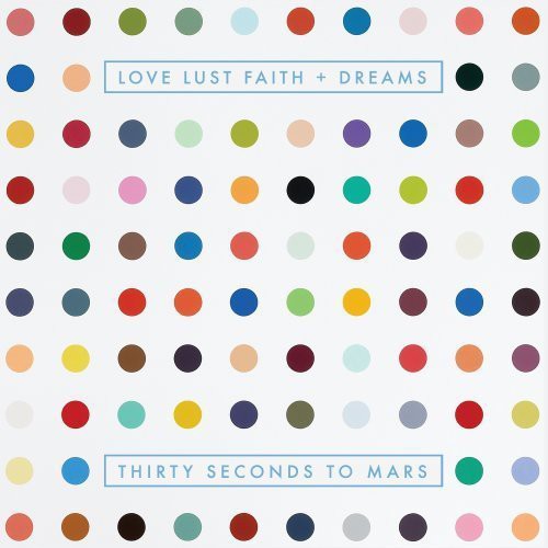 the album cover for Thirty Seconds To Mars - Love Lust Faith + Dreams
