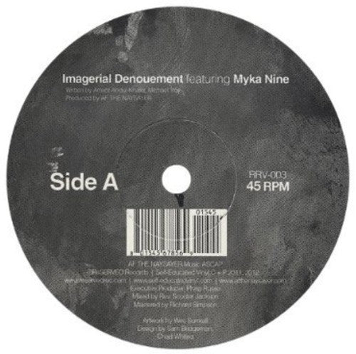 the album cover for AF THE NAYSAYER - Imagerial Denoument