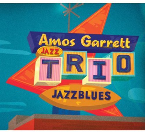 the album cover for Amos Garret Jazz Trio - Jazzblues