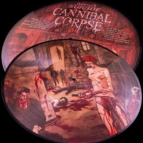 the album cover for Cannibal Corpse - Gallery Of Suicide [25Th Anniversary]