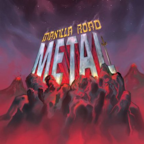 the album cover for Manilla Road - Metal
