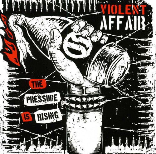 the album cover for Violent Affair - Pressure Is Rising
