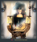 the album cover for Tangerine Dream - Angel Of The West Window