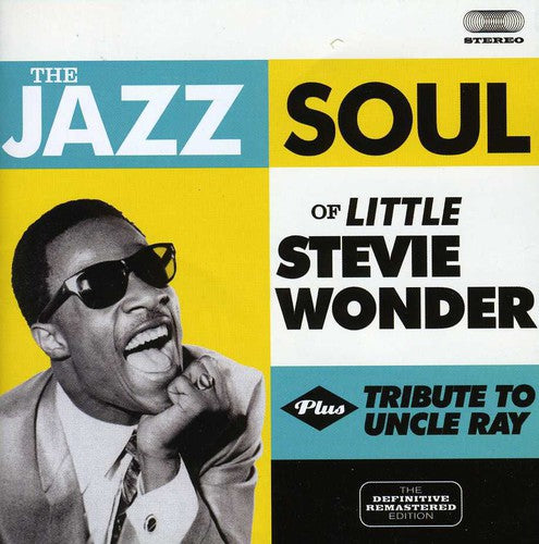 the album cover for Stevie Wonder - Jazz Soul Of Little Stevie + Tribute To Uncle Ray [Import]
